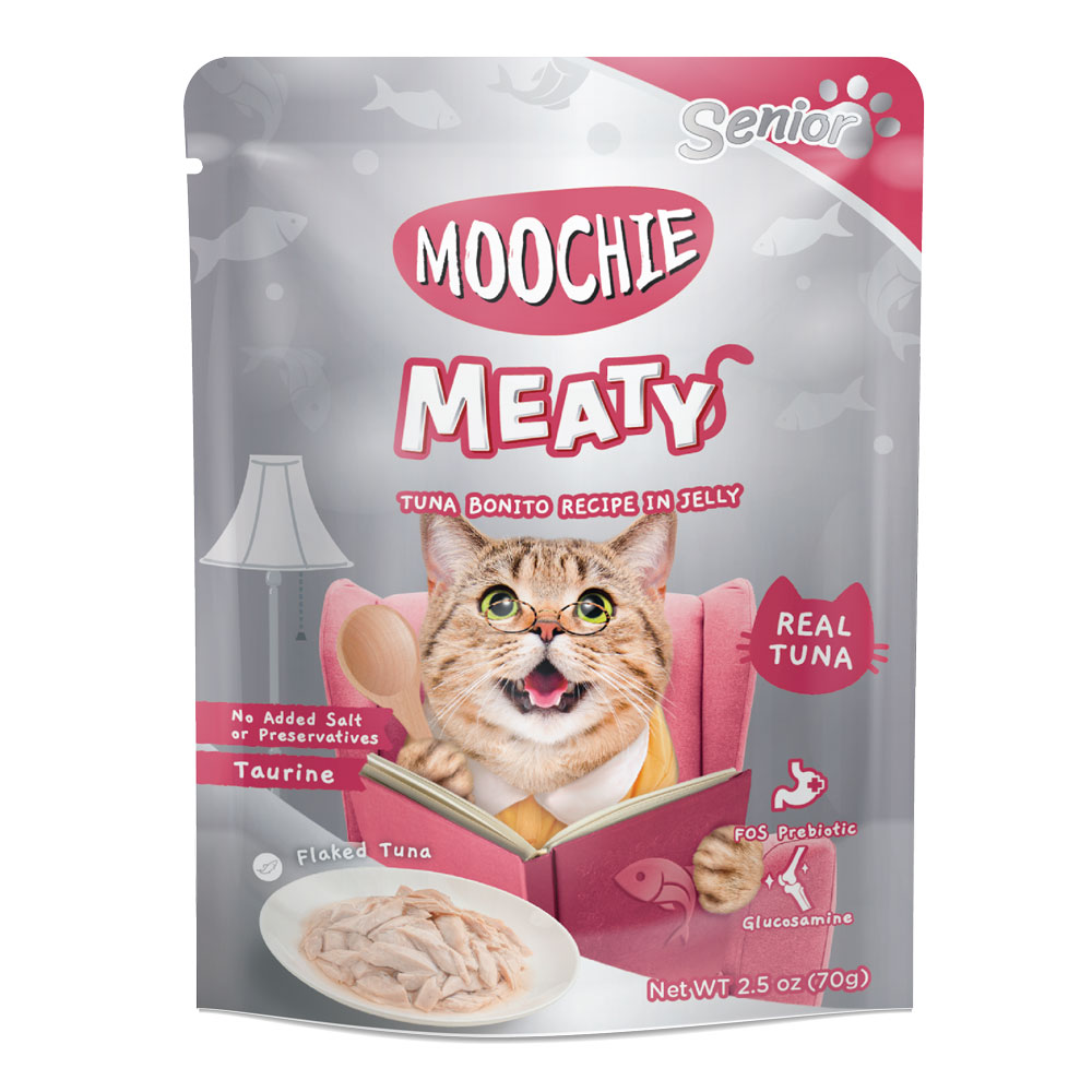 Moochie Tuna & Bonito Recipe in Jelly Pouch 70g