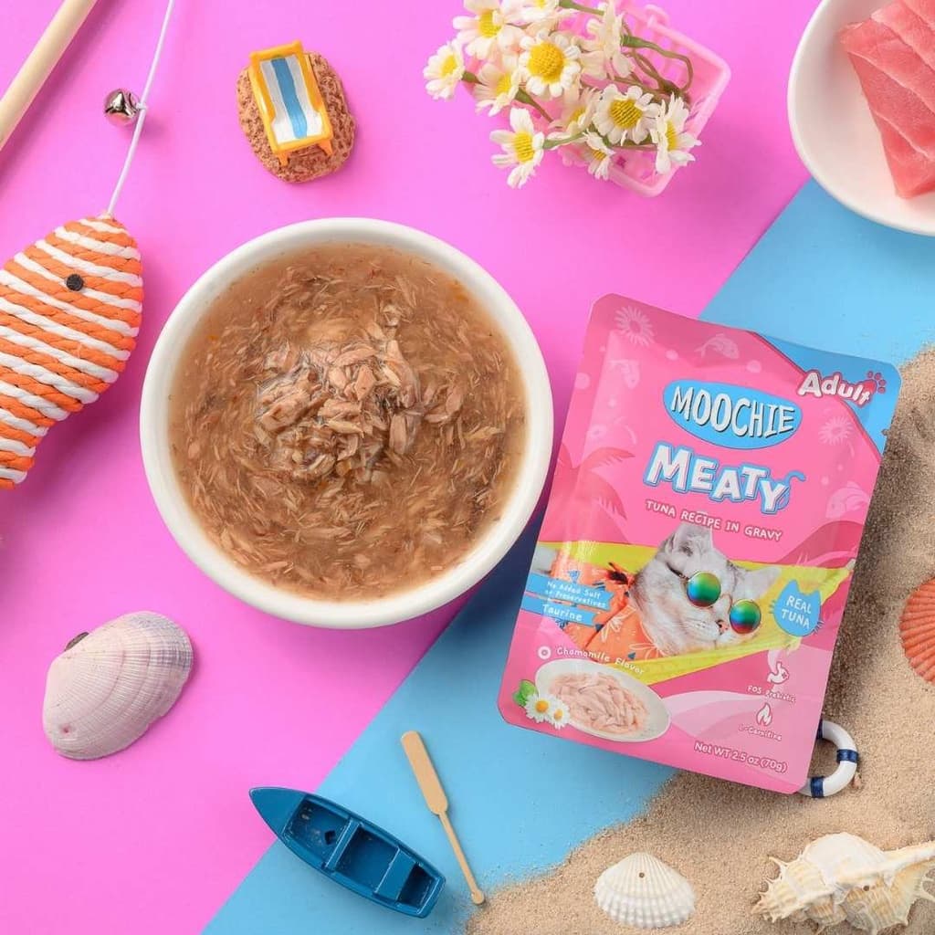 Moochie Tuna Recipe in Gravy Pouch 70g