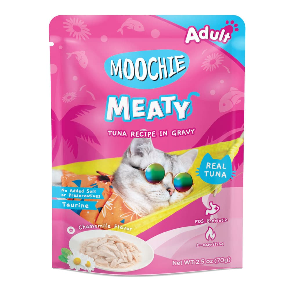Moochie Tuna Recipe in Gravy Pouch 70g