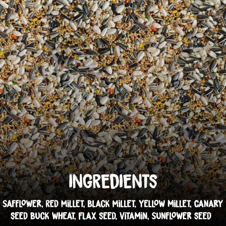 Champion Birds - Premium Mix for Cockatiels and Lovebirds, 1000 Grams / 2.2 lb