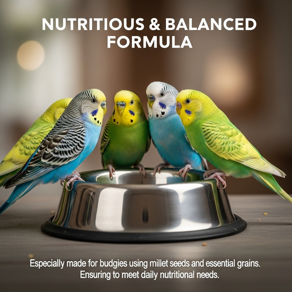 Champion Birds - Premium Mix for Budgies, 1000 Grams / 2.2 lb