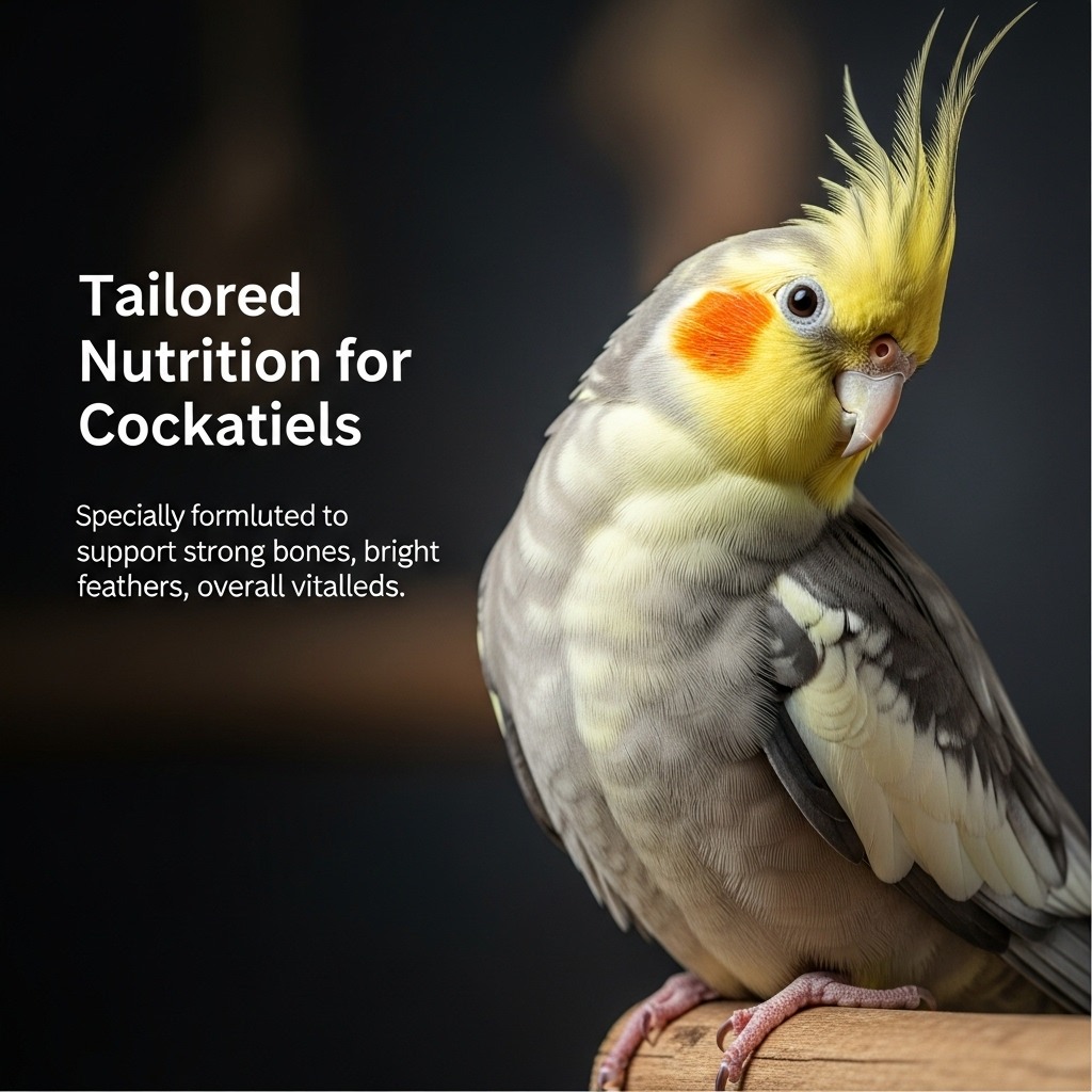 Champion Birds - Premium Mix for Cockatiels and Lovebirds, 1000 Grams / 2.2 lb