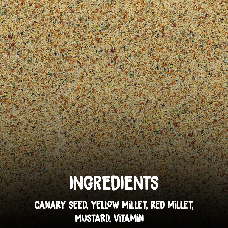 Champion Birds - Premium Mix for Zebra Finches, 1000 Grams / 2.2 lb