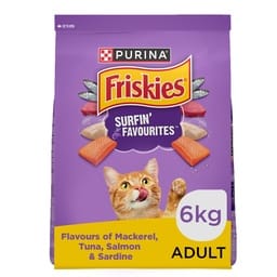NESTLE FRISKIES SURFIN FAVOURTIES 6KG