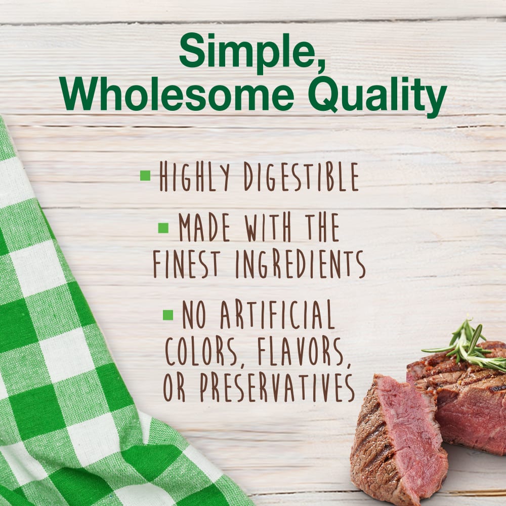 Nylabone Healthy Edibles Meaty Center 4Ct Card  Small Edible Treats