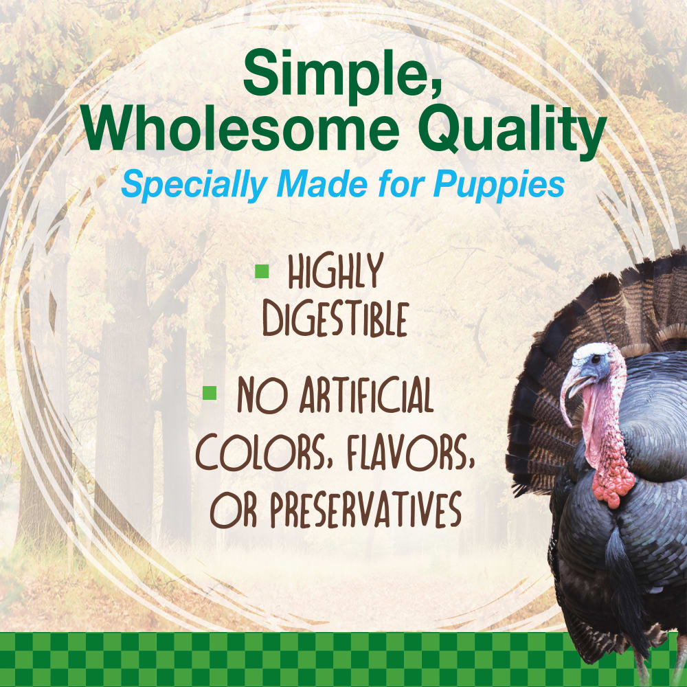Nylabone Healthy Edibles Wild Puppy Turkey 4Ct  Regular Edible Treats