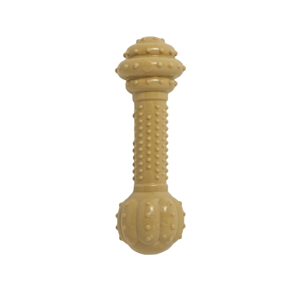 Nylabone Power Chew Barbell, Peanut Butter Giant/Souper Nylon Chews