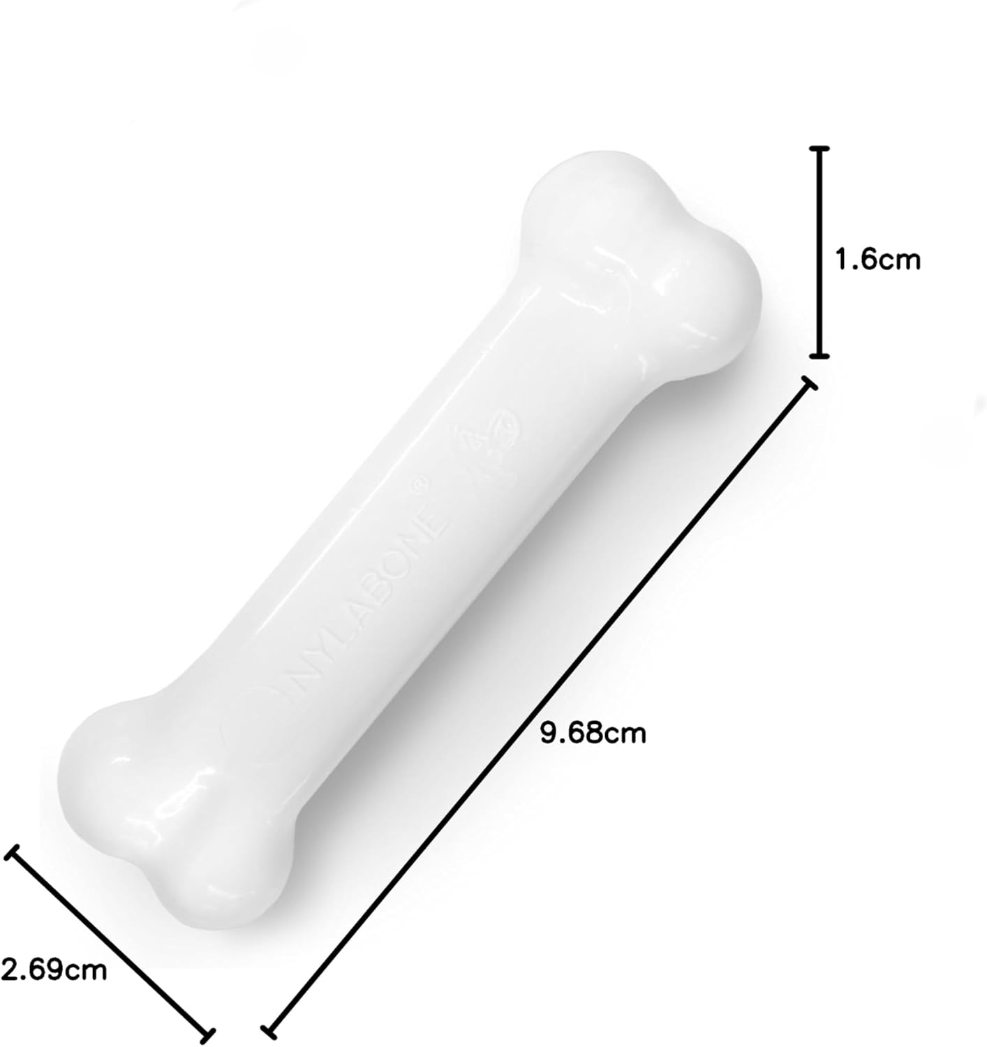 Nylabone Power Chew Bone, Chicken Petite Nylon Chews Toy