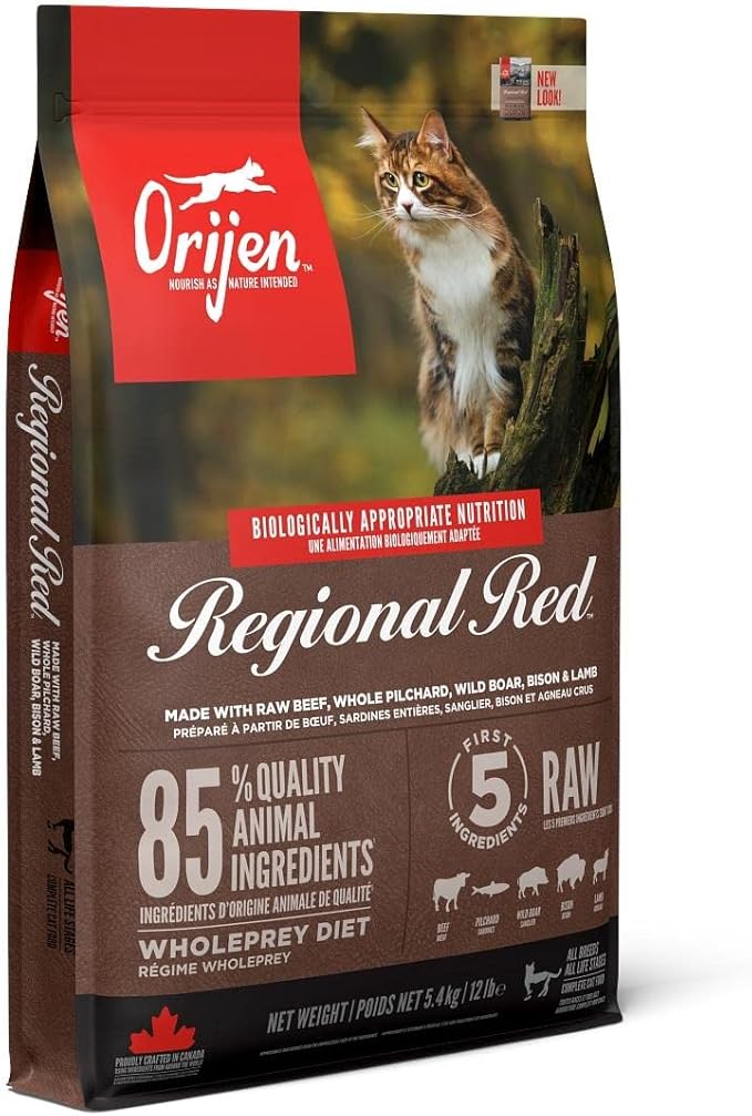 Orijen Regional Red Dry Cat Food - 1.8KG
