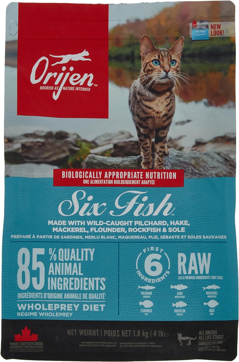 Orijen Six Fish Cat 1.8Kg