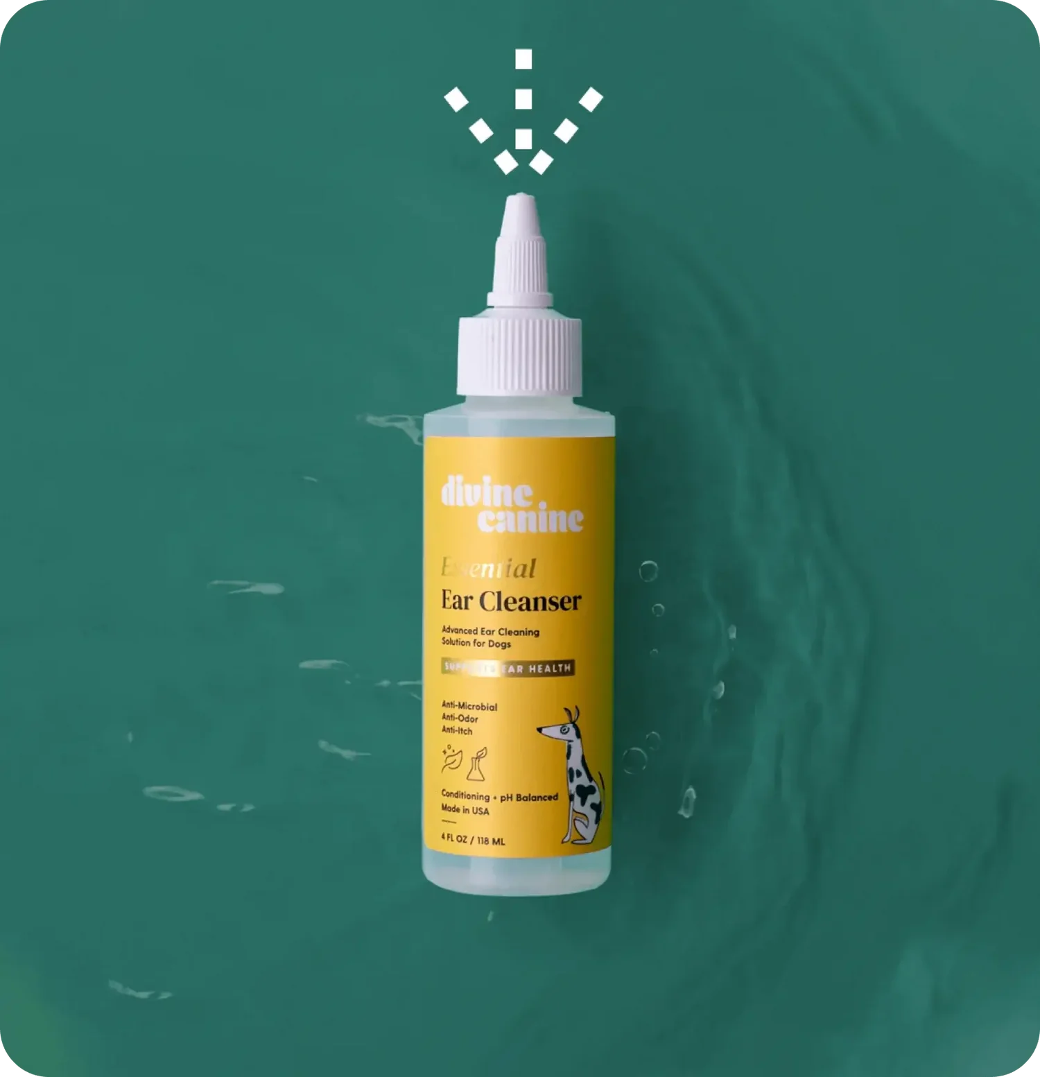Divine Canine - Essential Ear Cleanser - 4oz - 250 g