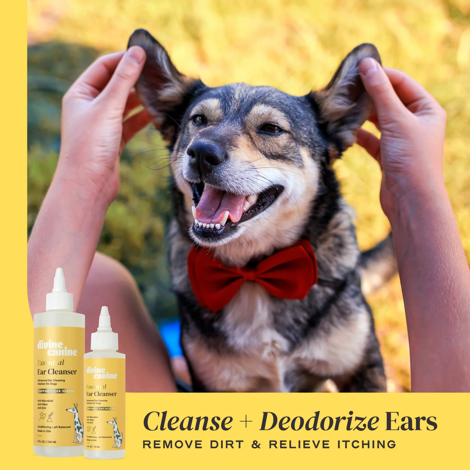 Divine Canine - Essential Ear Cleanser - 4oz - 250 g