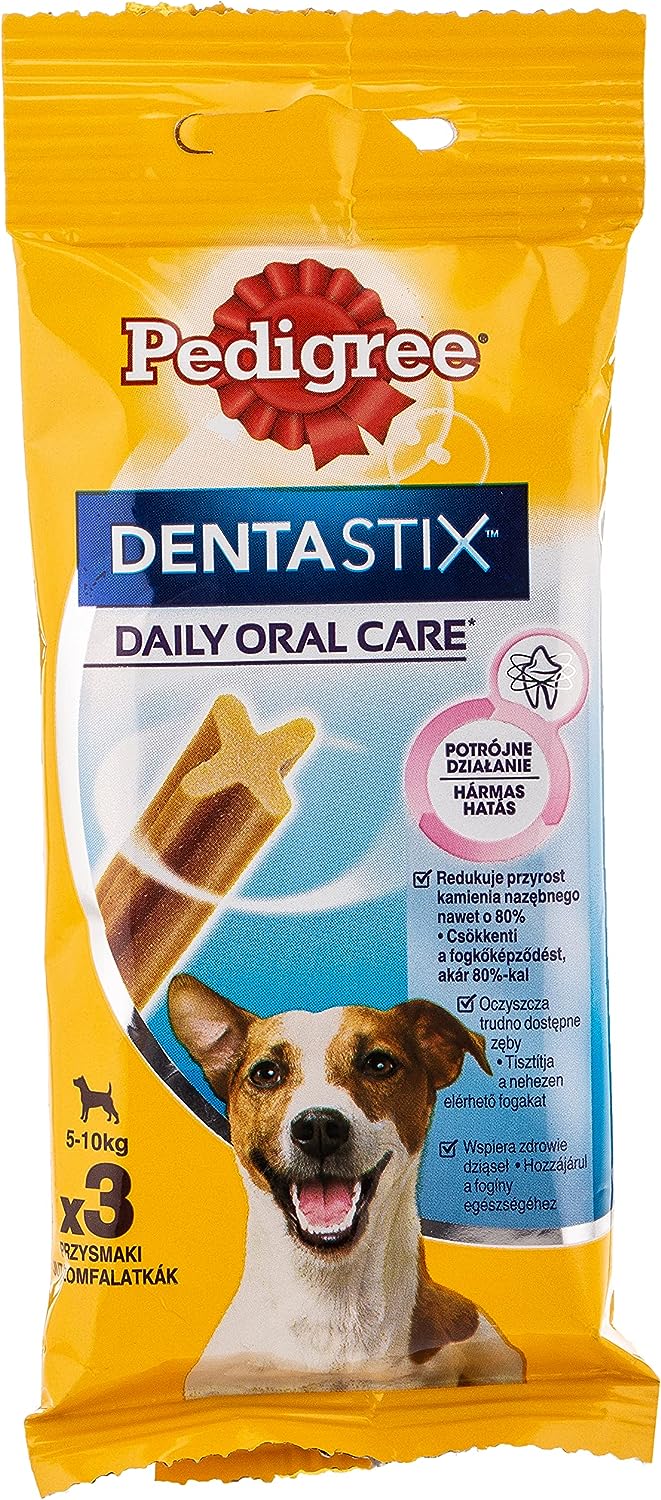 Pedigree Denta Stix Dog Treats Small - 45g - Pack of 18