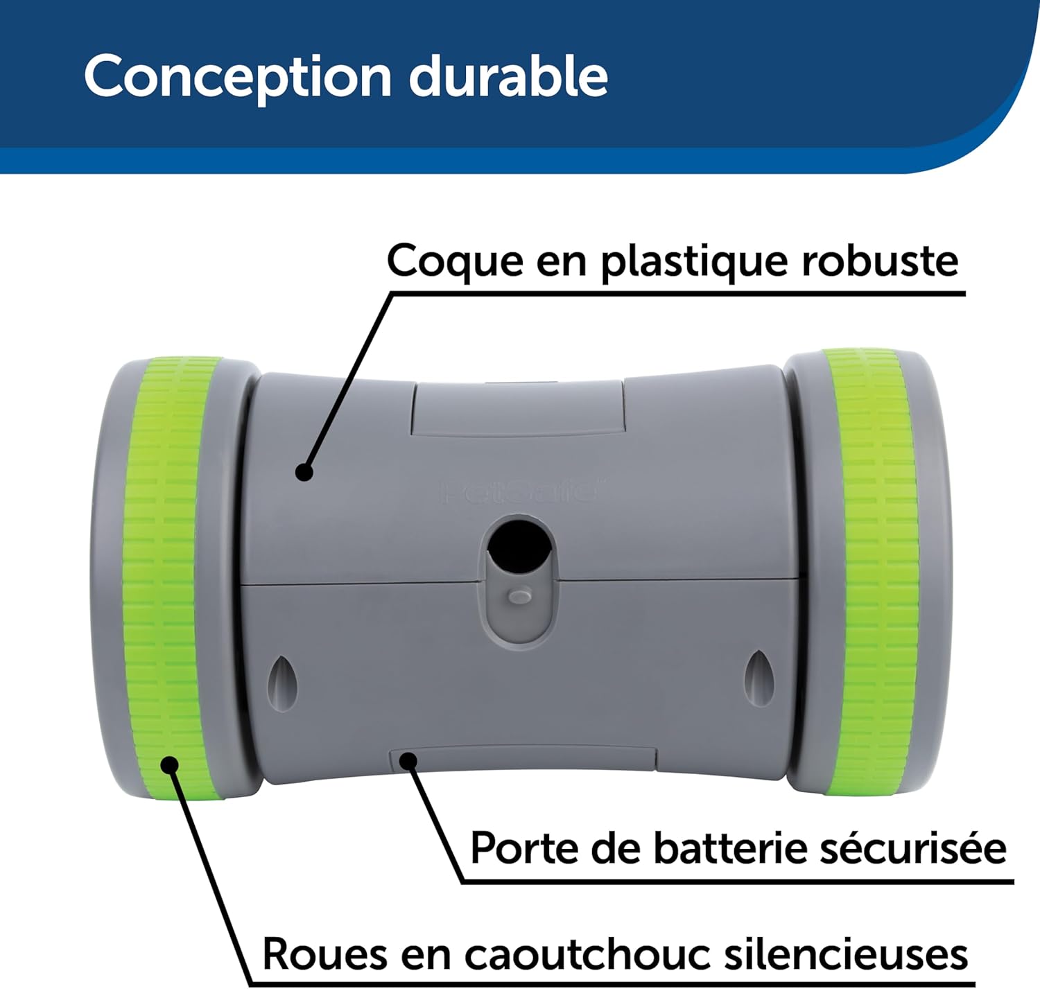 Pet Safe Kibble Chase Roaming Treat Dispenser Electronic Dog Toys