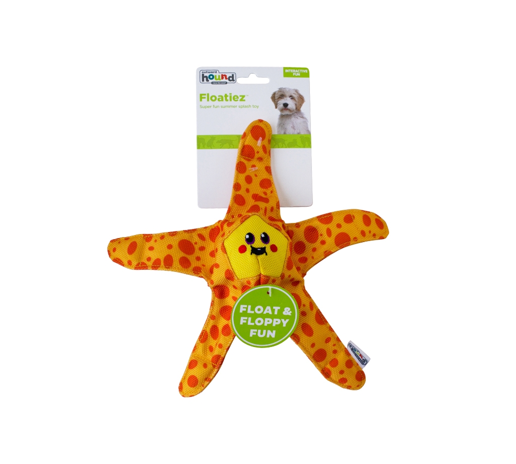 Pet Stages Floatiez Starfish Orange MD