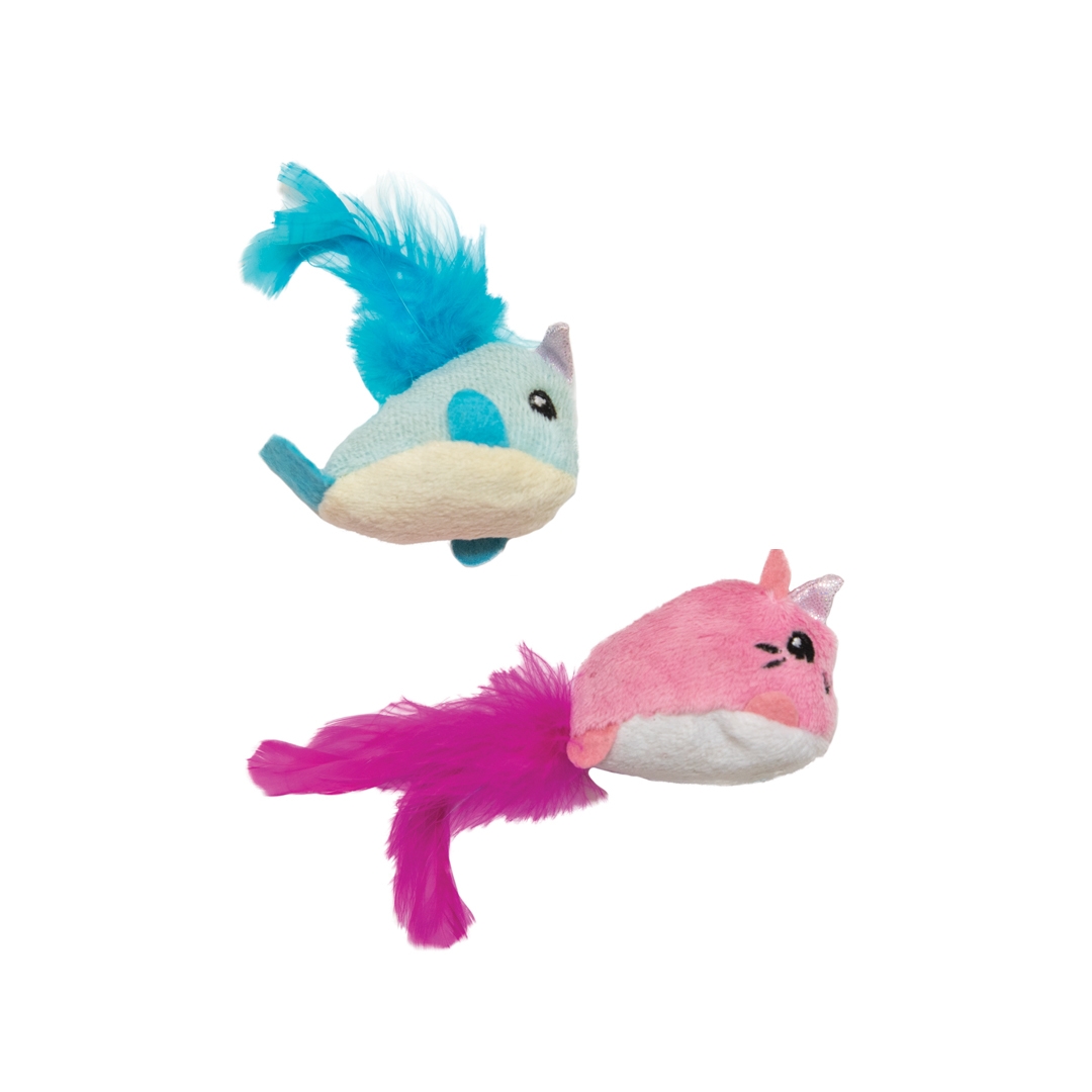 Pet Stages Unicorn Cat & Nrwhl 2Pk Mlt Xs