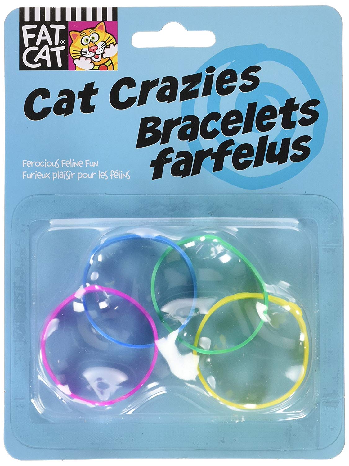 PETMATE FAT CAT CAT CRAZIES 12 PC CLIP-STRIP