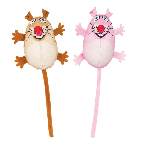 Petmate Fat Cat Classic Eeeks! Flower/Chick - 60% OFF SALE (May Look Old / Not New, but in Good Condition)