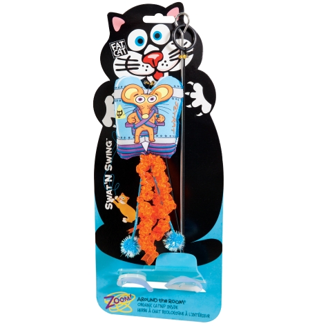 Petmate Fat Cat Swat 'N Swing Flying Fish - 60% OFF SALE (May Look Old / Not New, but in Good Condition)