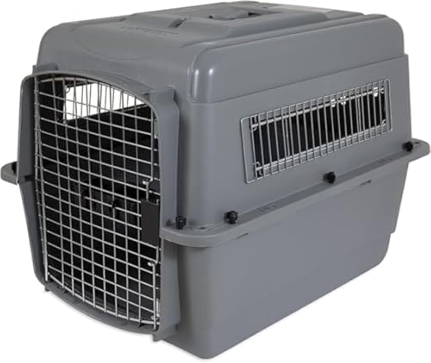 Petmate Sky Kennel 28In 25-30Lbs ~ Gray - Partially Damaged