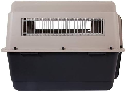 Petmate Ultra Vari Kennel Fashion 36" 50-70Lbs ~ Taupe & Black - Partially Damaged