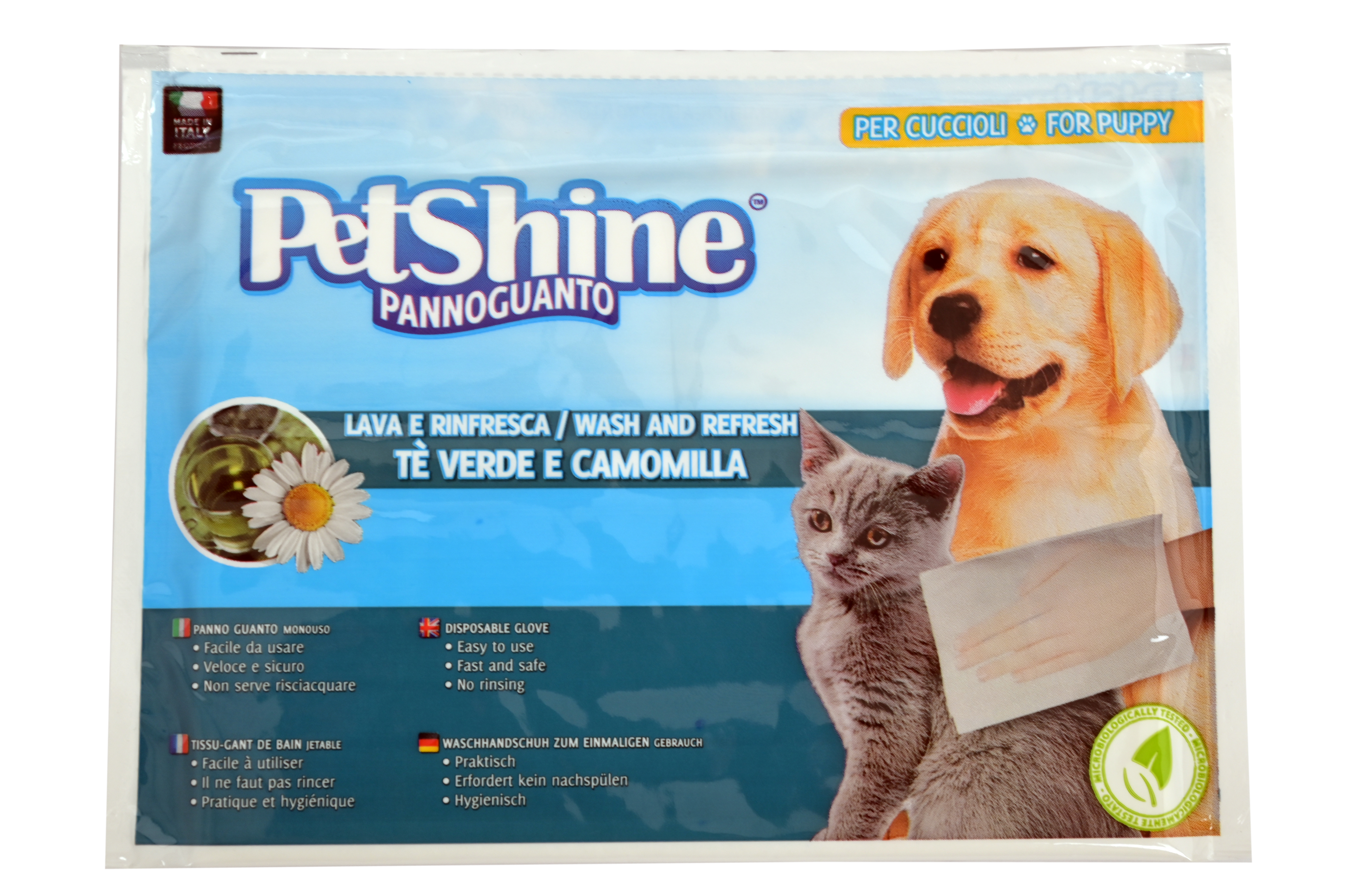 PetShine gloves camomilla Pack of 14