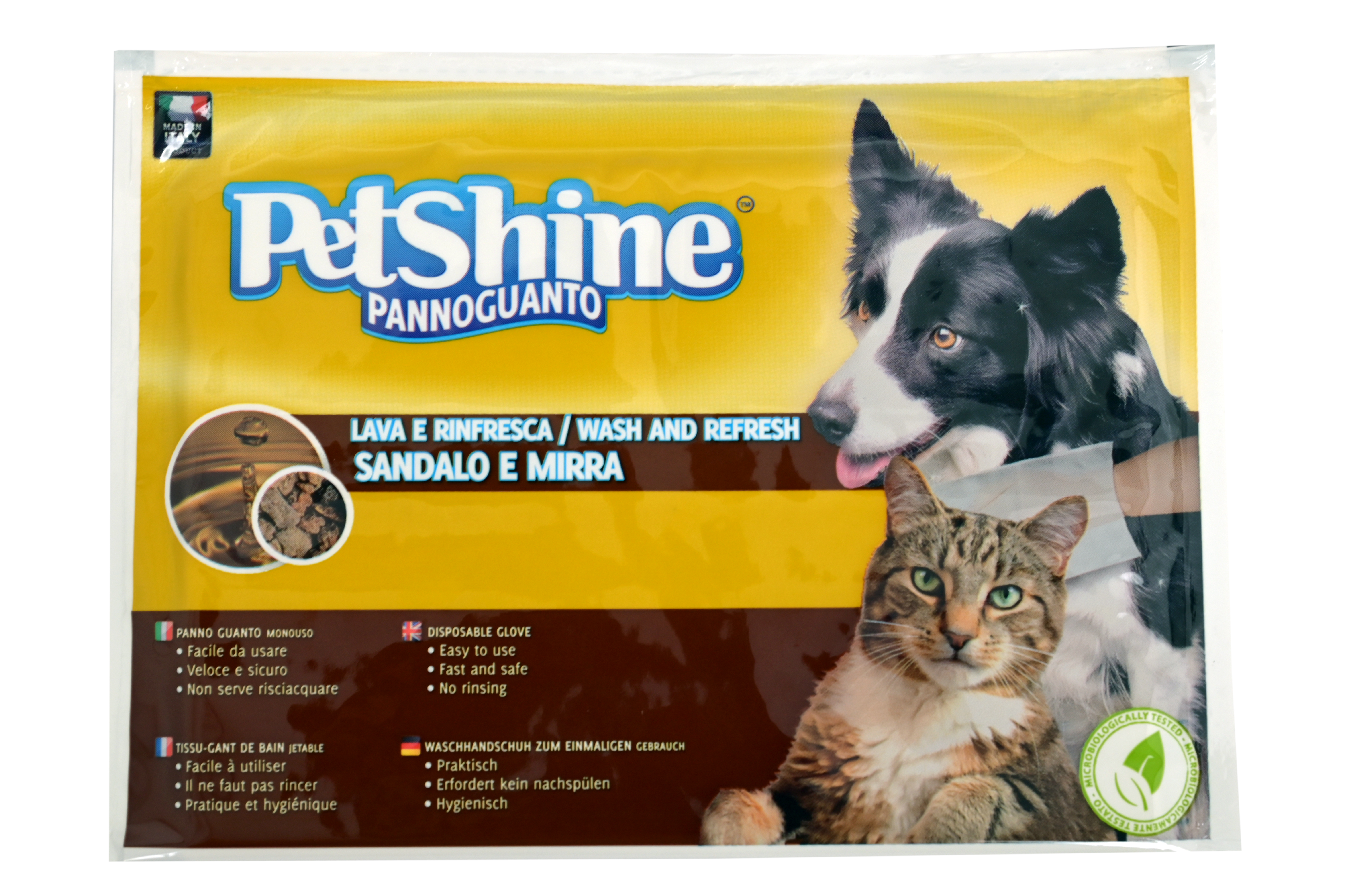 Petshine gloves sandalo Pack of 14