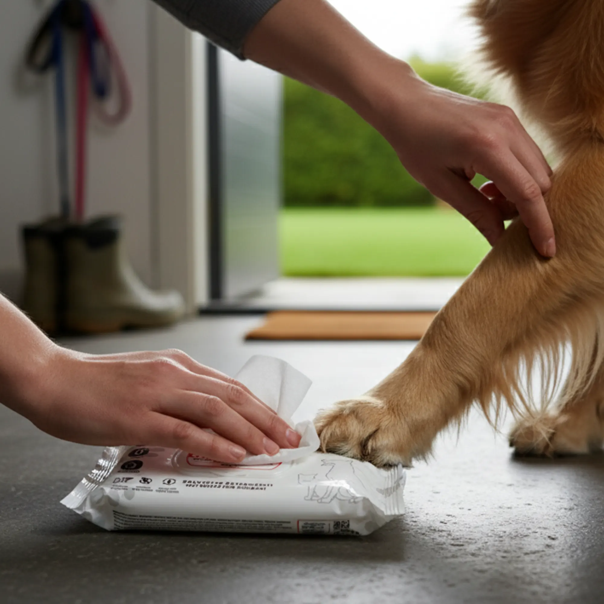 Petshine wet wipes for dogs and cats 40 Units 30x20 cm - clorexidina Pack of 12