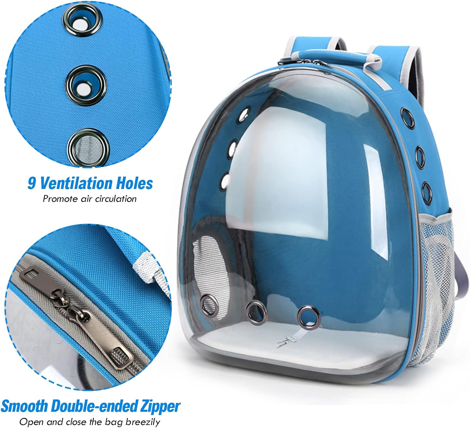 Petstranaut Backpack Bag-Blue