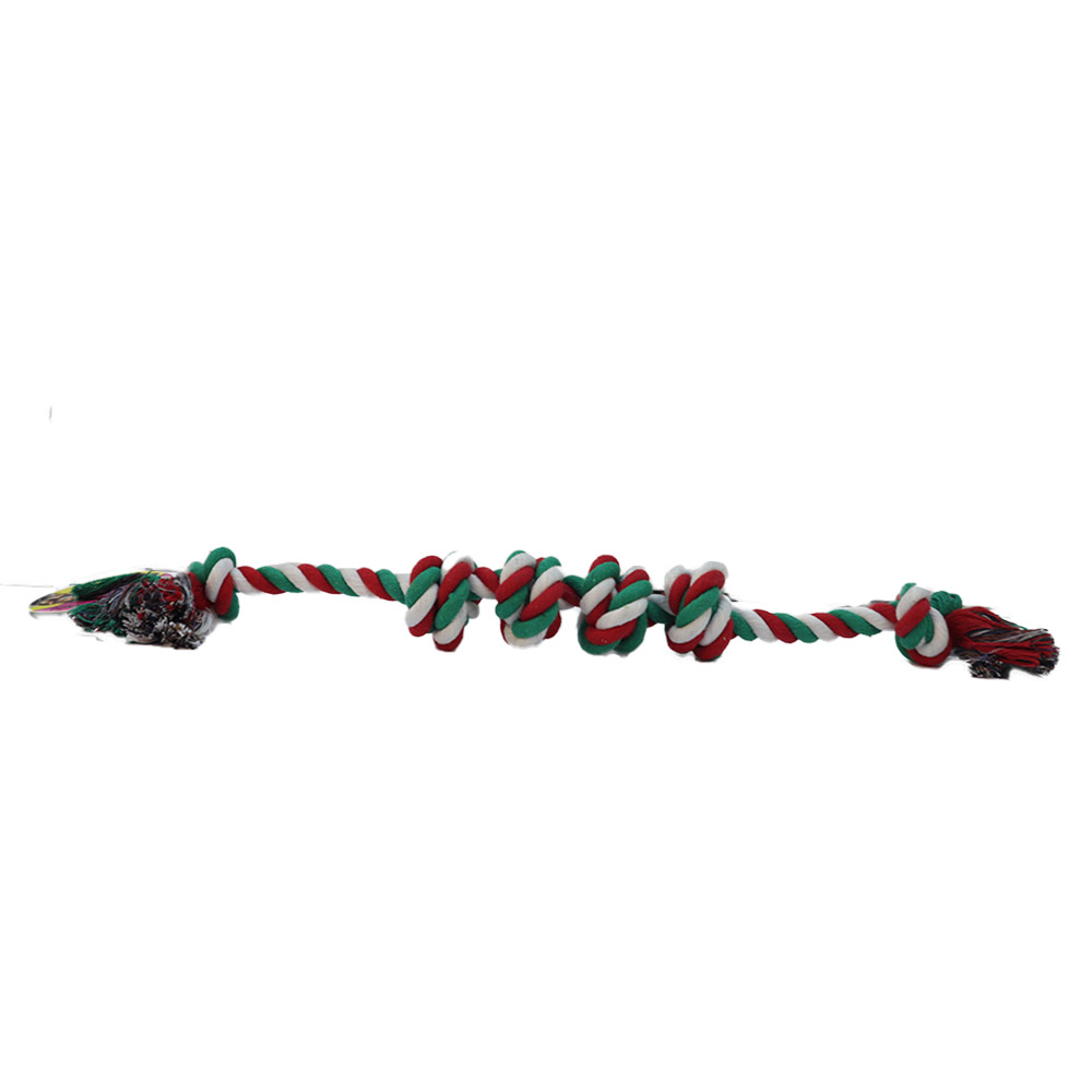 Plush Pet Dancing Rope - Red Green