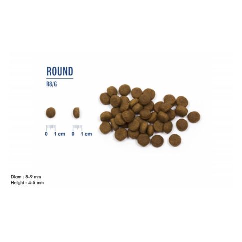 Probiotic live dry food adult mini breeds salmon - 2kg