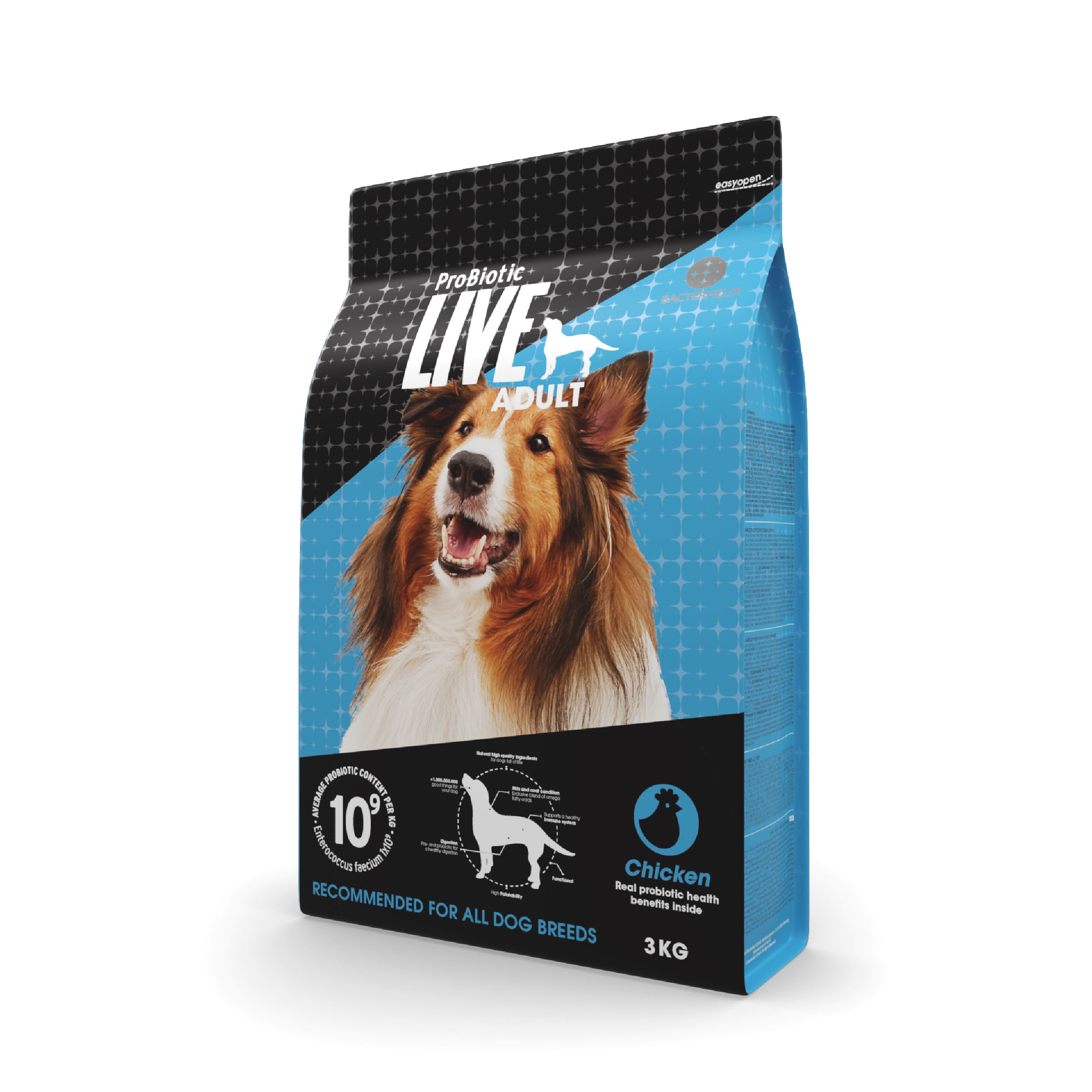 Probiotic Live dry food puppy chicken - 3kg