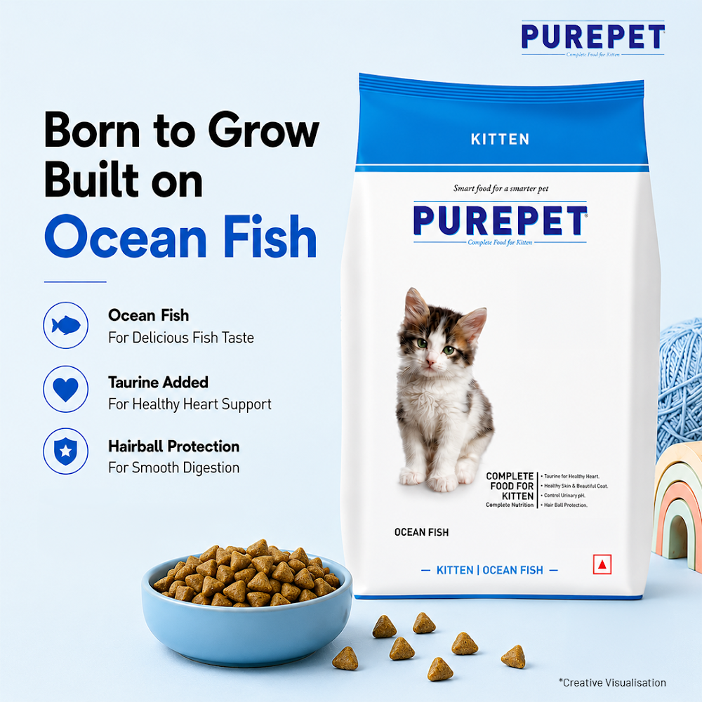 Purepet Kitten Ocean Fish 3kg