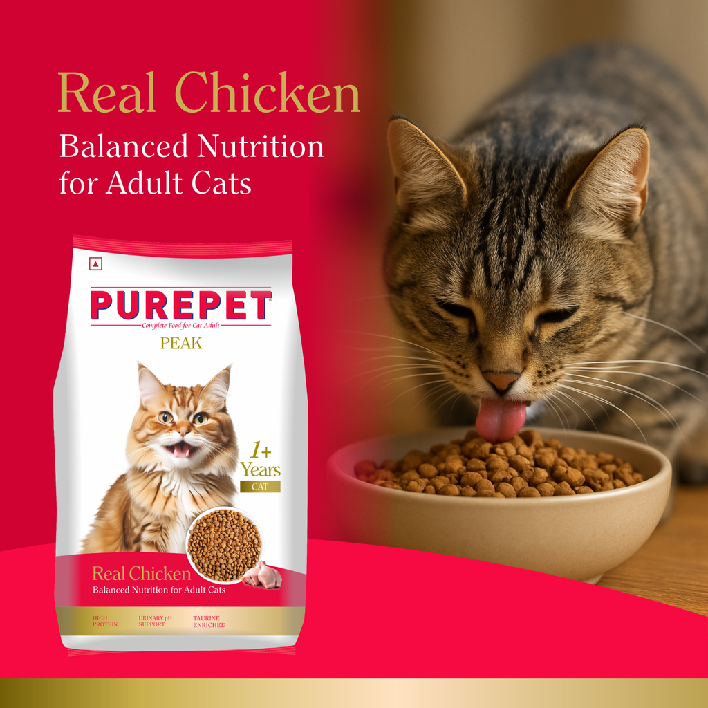 PurePet Peak Cat Chicken Dry Food 1.2kg