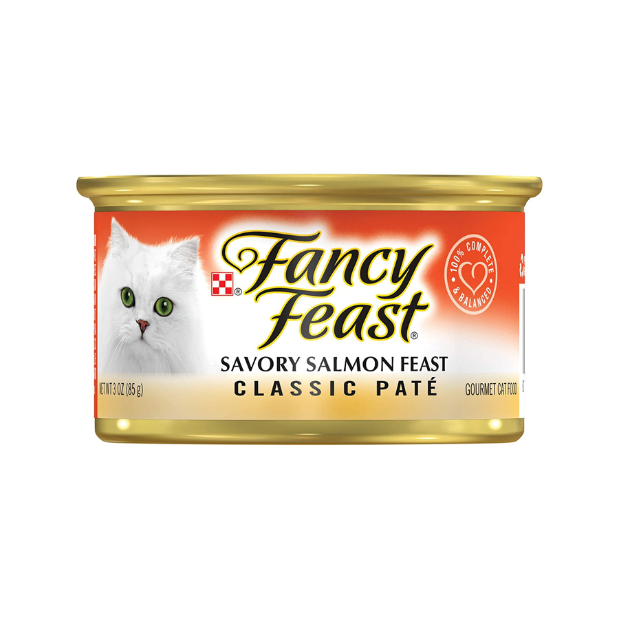 Purina Fancy Feast Cat Wet Food Classic Salmon 85g - Pack of 24