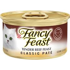 Purina Fancy Feast Cat Wet Food Classic Tender Beef 85g - Pack of 24