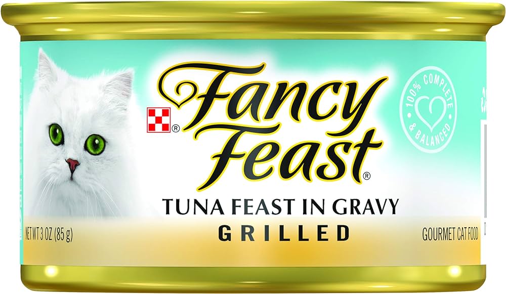 Purina Fancy Feast Cat Wet Food Grilled Tuna 85g - Pack of 6