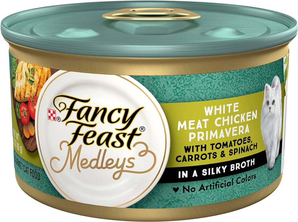 Purina Fancy Feast Gourmet Cat Wet Food Medleys in a Classic Sauce 85g - Pack of 12