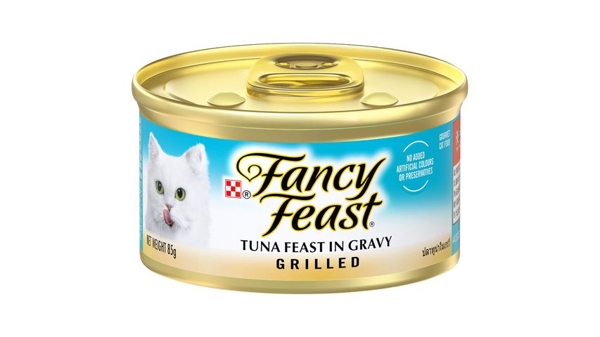 Purina Fancy Feast Grilled Cat Wet Food Tuna 85g - Pack of 6