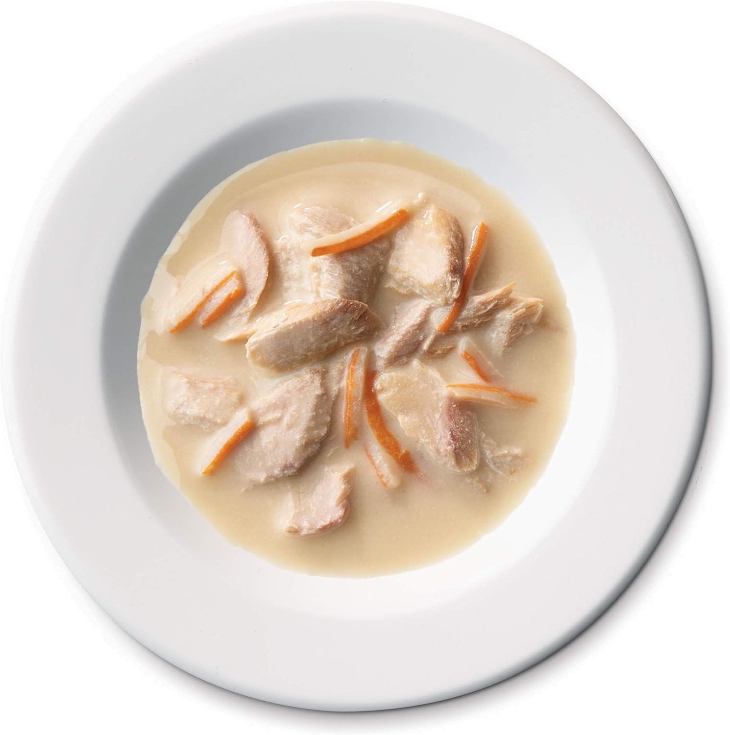 Purina Fancy Feast Lickable Creamy Broths Cat Wet Food Complement Wild Salmon and Whitefish 40g - Pack of 16