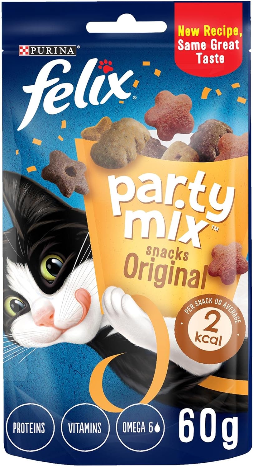 Purina Felix Party Mix Original Mix 60g - Pack of 8