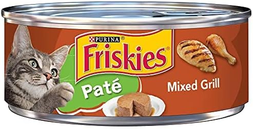 Purina Friskies Pate Cat Wet Food Mixed Grill 55oz - Pack of 12