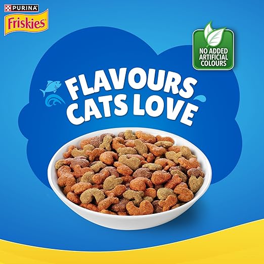 Purina Friskies Seafood Sensation Cat Dry Food 1Kg