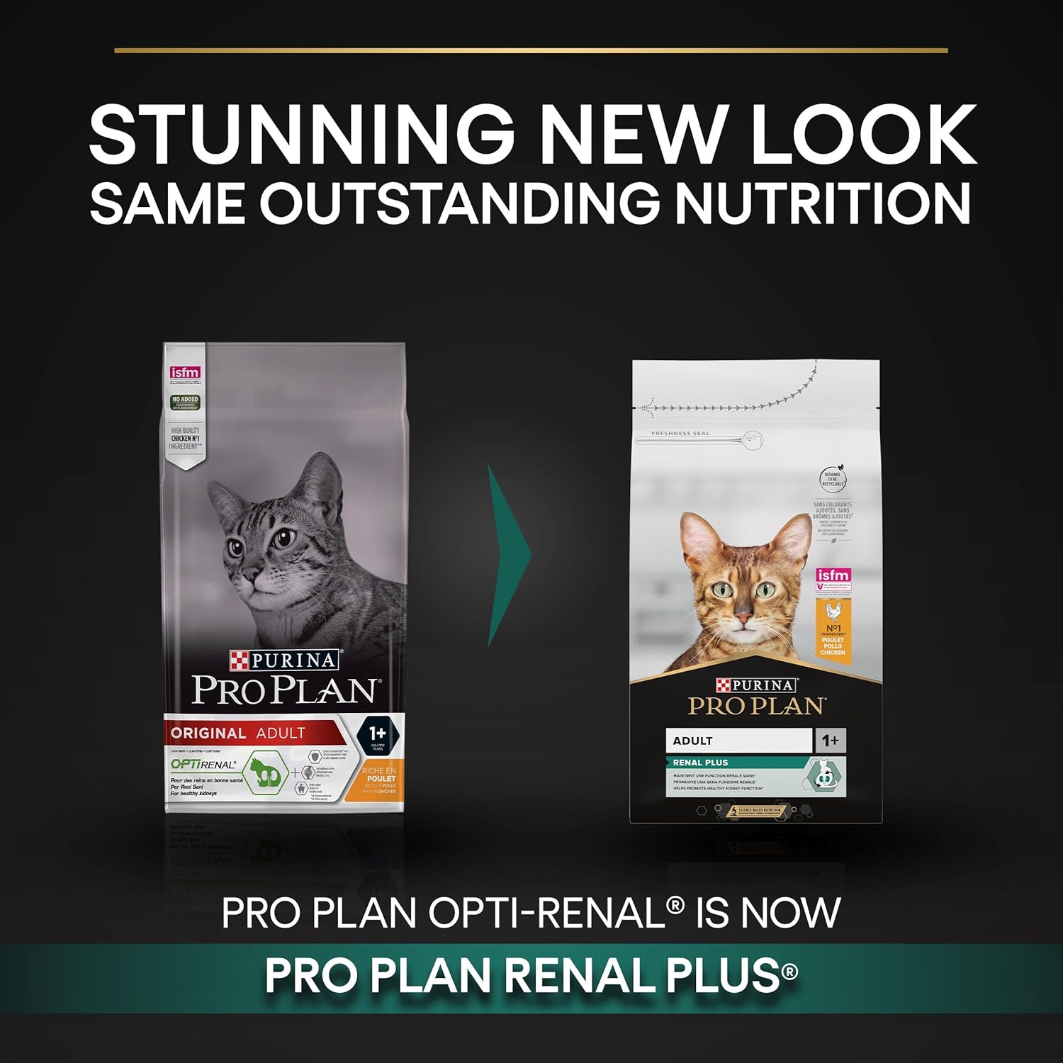 Purina Pro Plan Adult Renal Plus Everyday Dry Cat Food with Chicken 10 kg