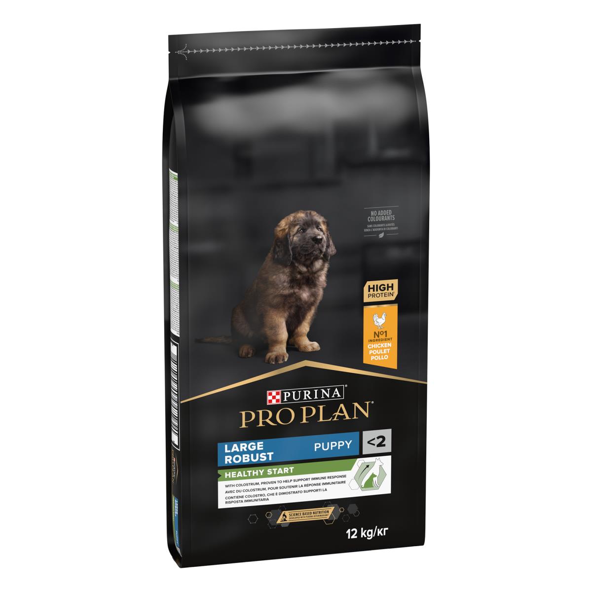 Purina Pro Plan Healthy Start Large Robust Puppy, Dry Dog food with Chicken, 12 kg