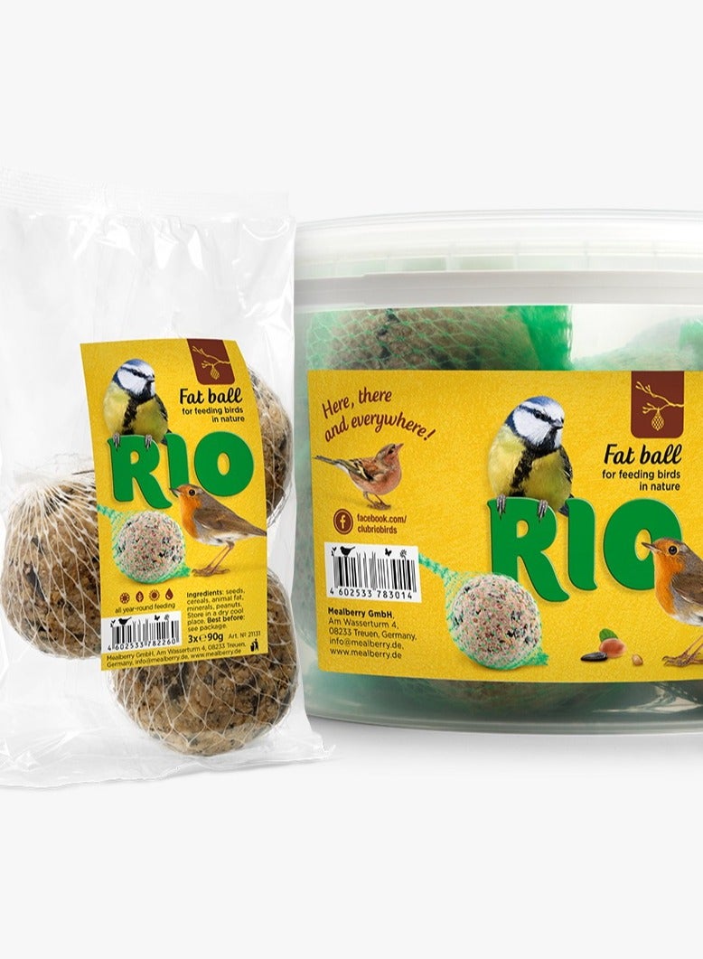 Rio Fat Balls For Feeding Birds In Nature 3X90G
