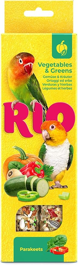 Rio Sticks For Parakeets With Vegetables And Greens 2X75G