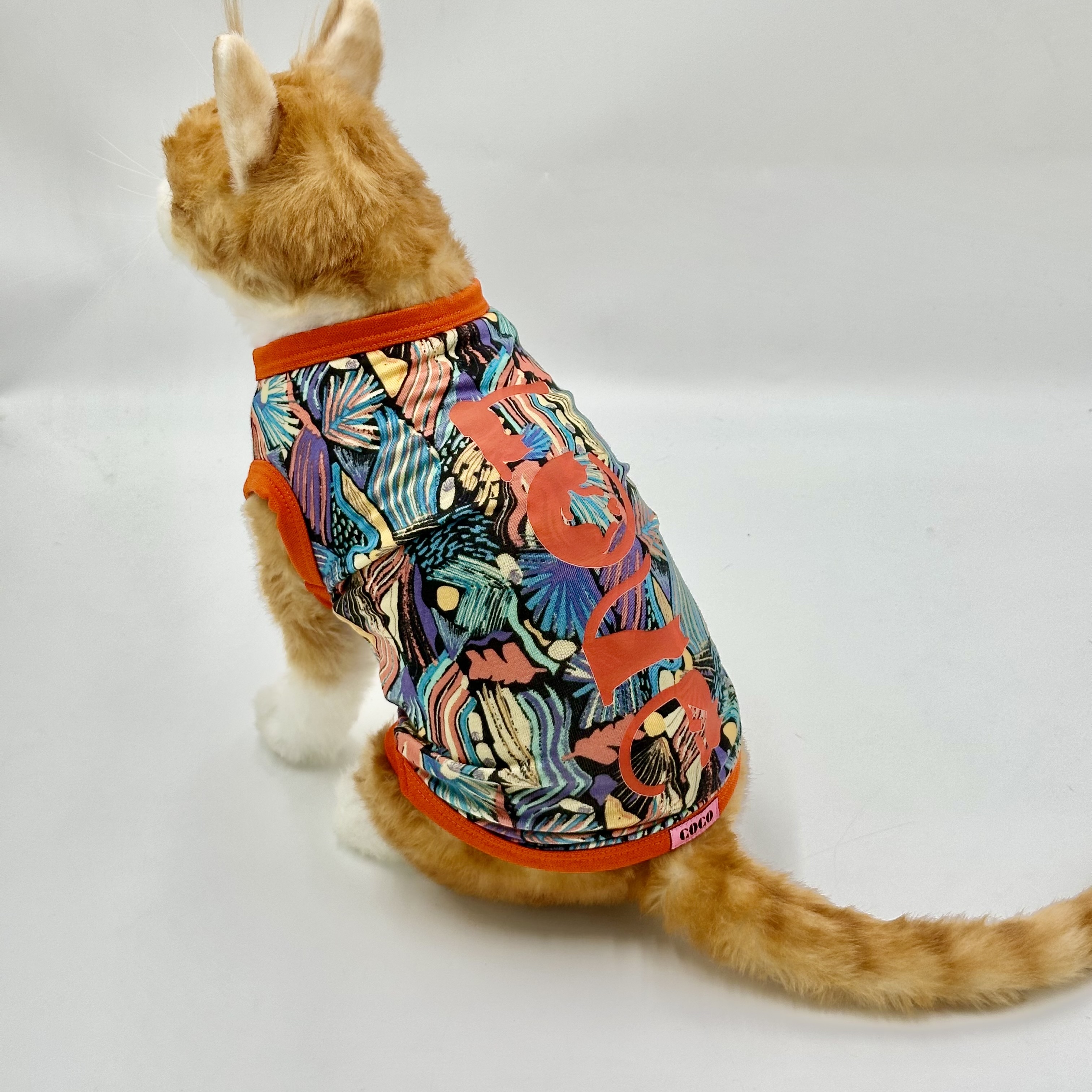 Cat Love Jersey Orange (Extra Large)