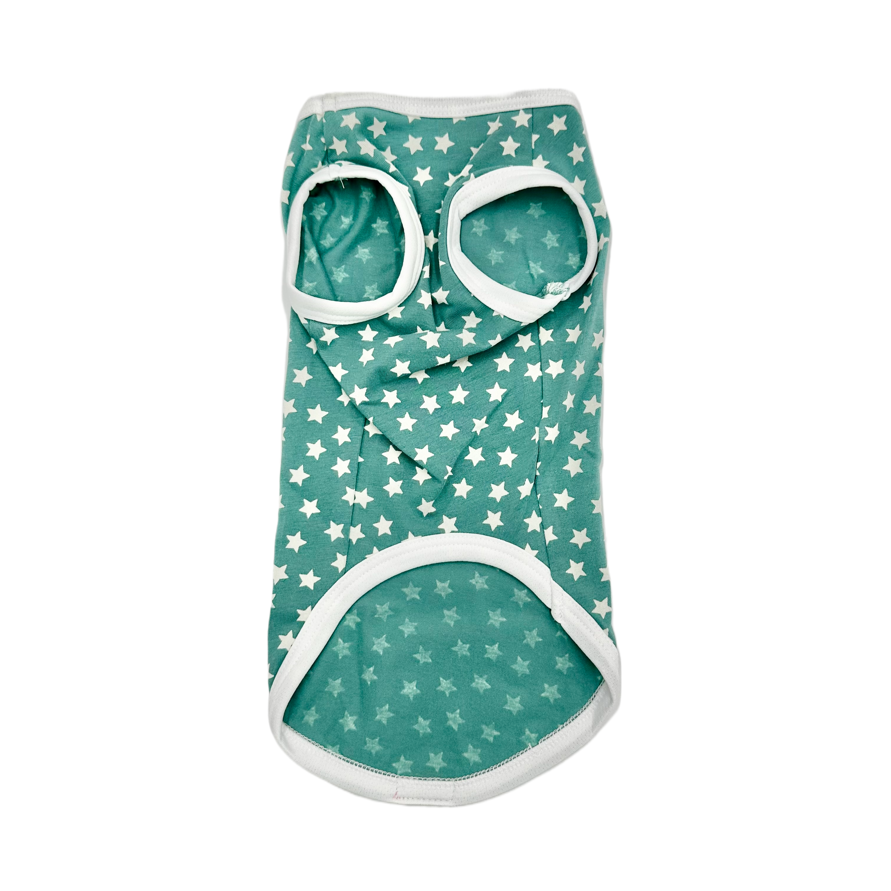 Cat Stars Jersey Green (Small)