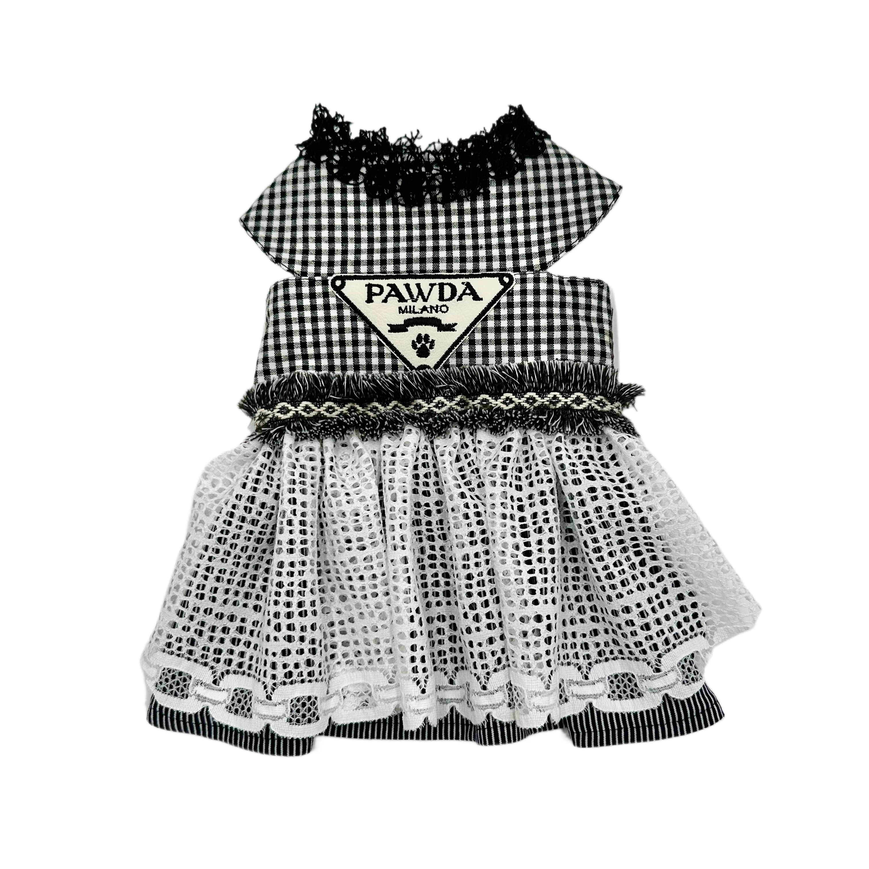 Pawda Lace Dress Black (Large)